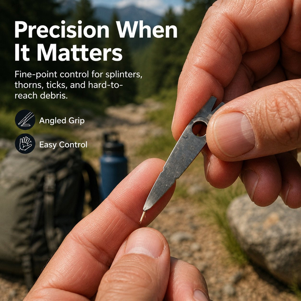 Adventure Tweezers – Your Pocket-Sized First Aid Hero for the Great Outdoors
