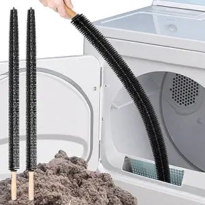 Professional Dryer Vent Vacuum Attachment - Deep Cleaning Lint Remover for Home Safety