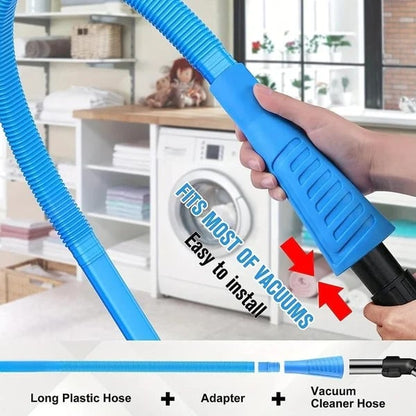 Professional Dryer Vent Vacuum Attachment - Deep Cleaning Lint Remover for Home Safety