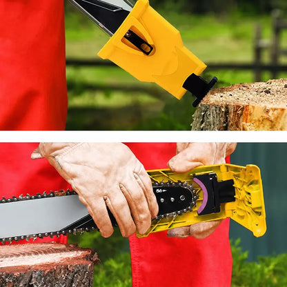 🪚Compact Chainsaw Sharpener – Fast and Accurate Maintenance for All Chainsaw