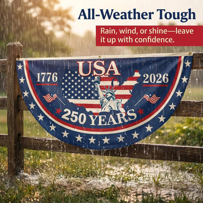 100% Veteran Owned / Handcrafted in USA-250th Anniversary Banners