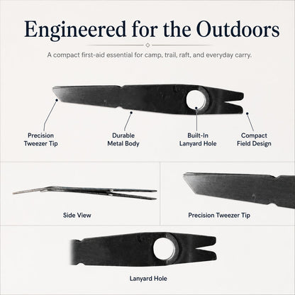 Adventure Tweezers – Your Pocket-Sized First Aid Hero for the Great Outdoors