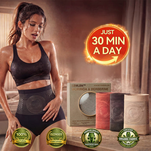 LBMLBM™☀️𝐌𝐨𝐫𝐢𝐧𝐠𝐚 & 𝐁𝐞𝐫𝐛𝐞𝐫𝐢𝐧𝐞 4‑In‑1 Micro‑Particle Sculpting & Fat‑Burn Shorts