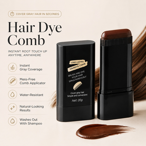 🧔‍♂️ Waterproof Hair & Beard Filler Stick – Erase Grays, Instantly Natural! ✨