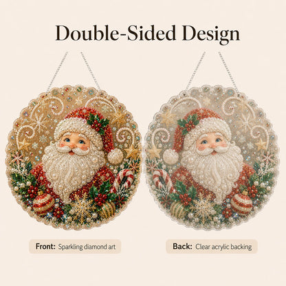 🎄Christmas DIY Diamond Painting Hanging Ornament Kit🎅💎