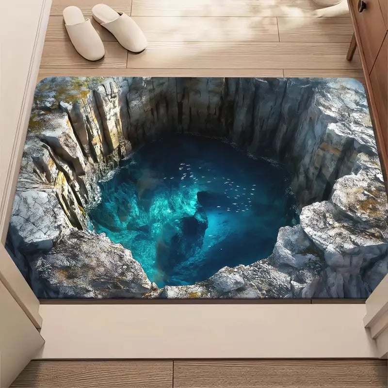 Watch Your Guests Jump! 😱 The Rug That Defies Gravity 🌀