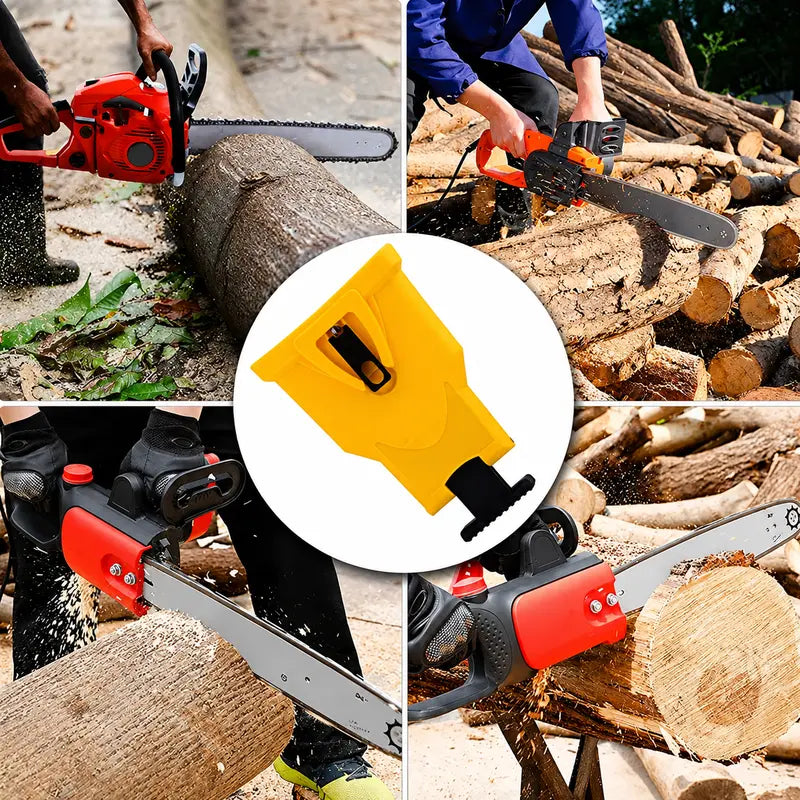 🪚Compact Chainsaw Sharpener – Fast and Accurate Maintenance for All Chainsaw