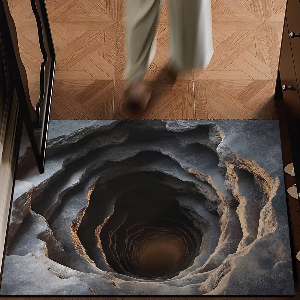 Watch Your Guests Jump! 😱 The Rug That Defies Gravity 🌀
