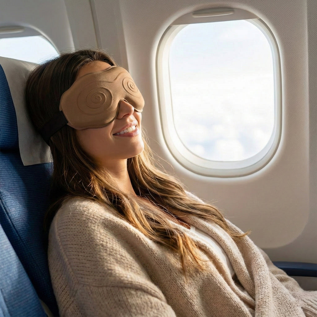 3D Stereo Blackout Eye Mask