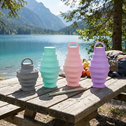 Silicone Folding Water Bottle