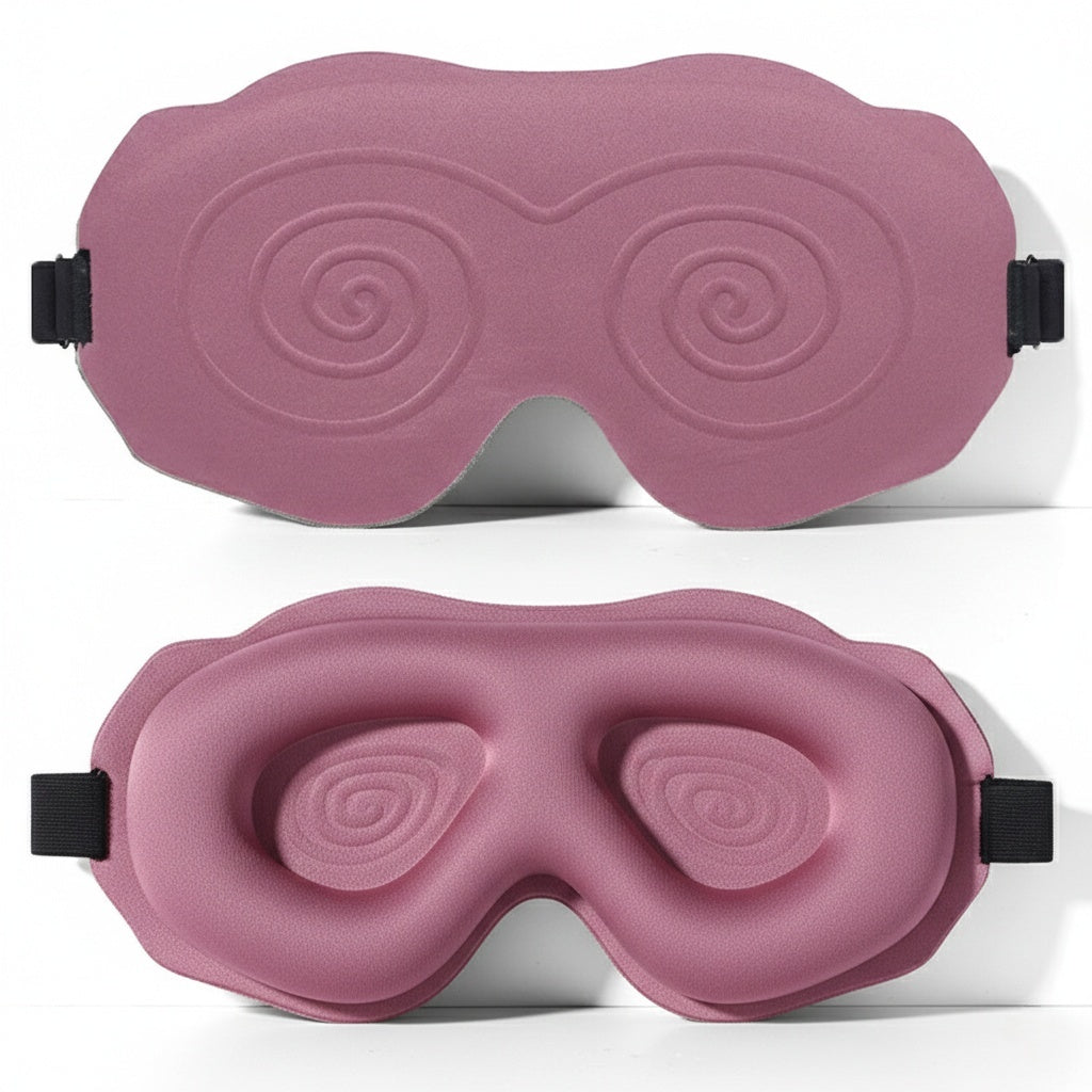 3D Stereo Blackout Eye Mask