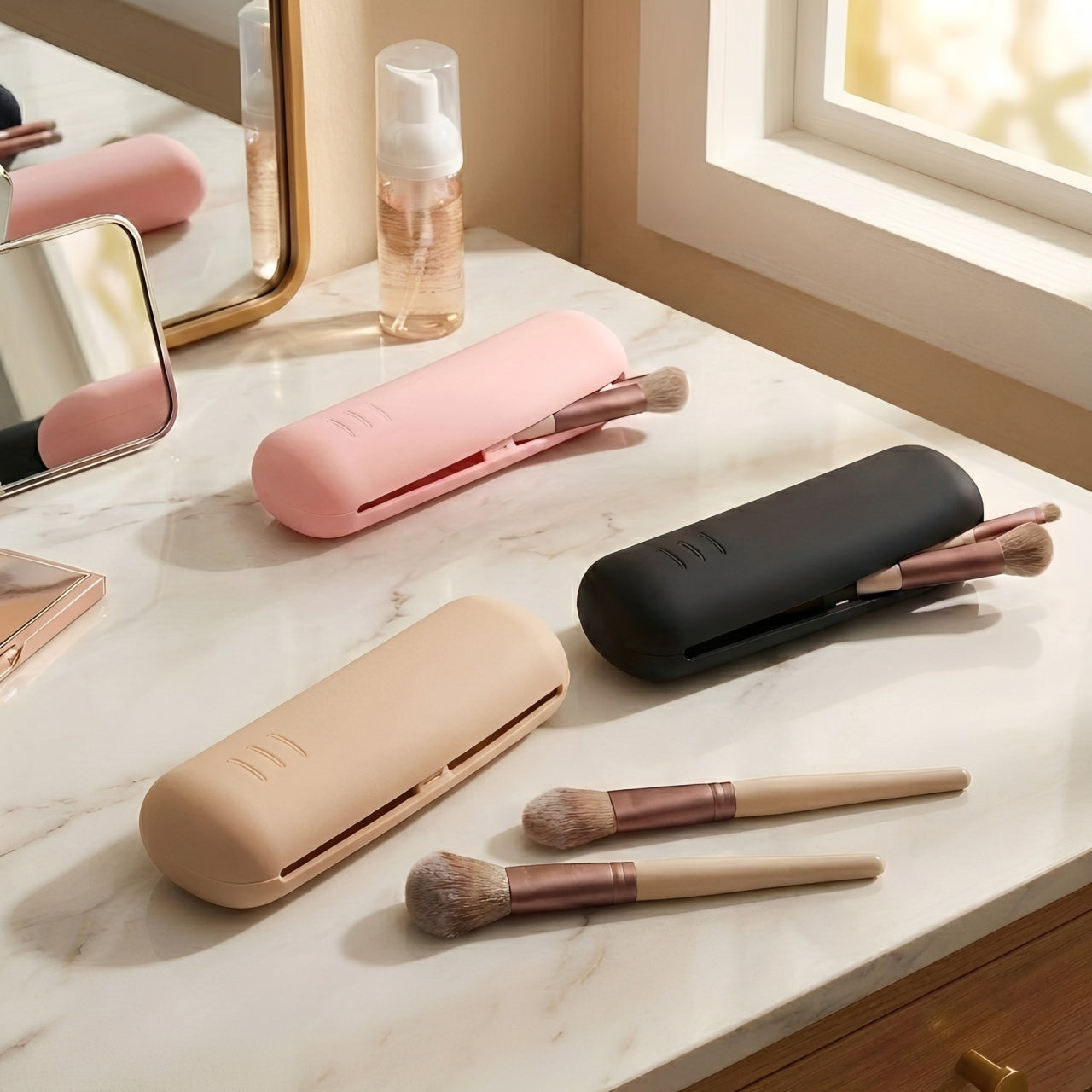 Silicone Magnetic Makeup Brush Holder