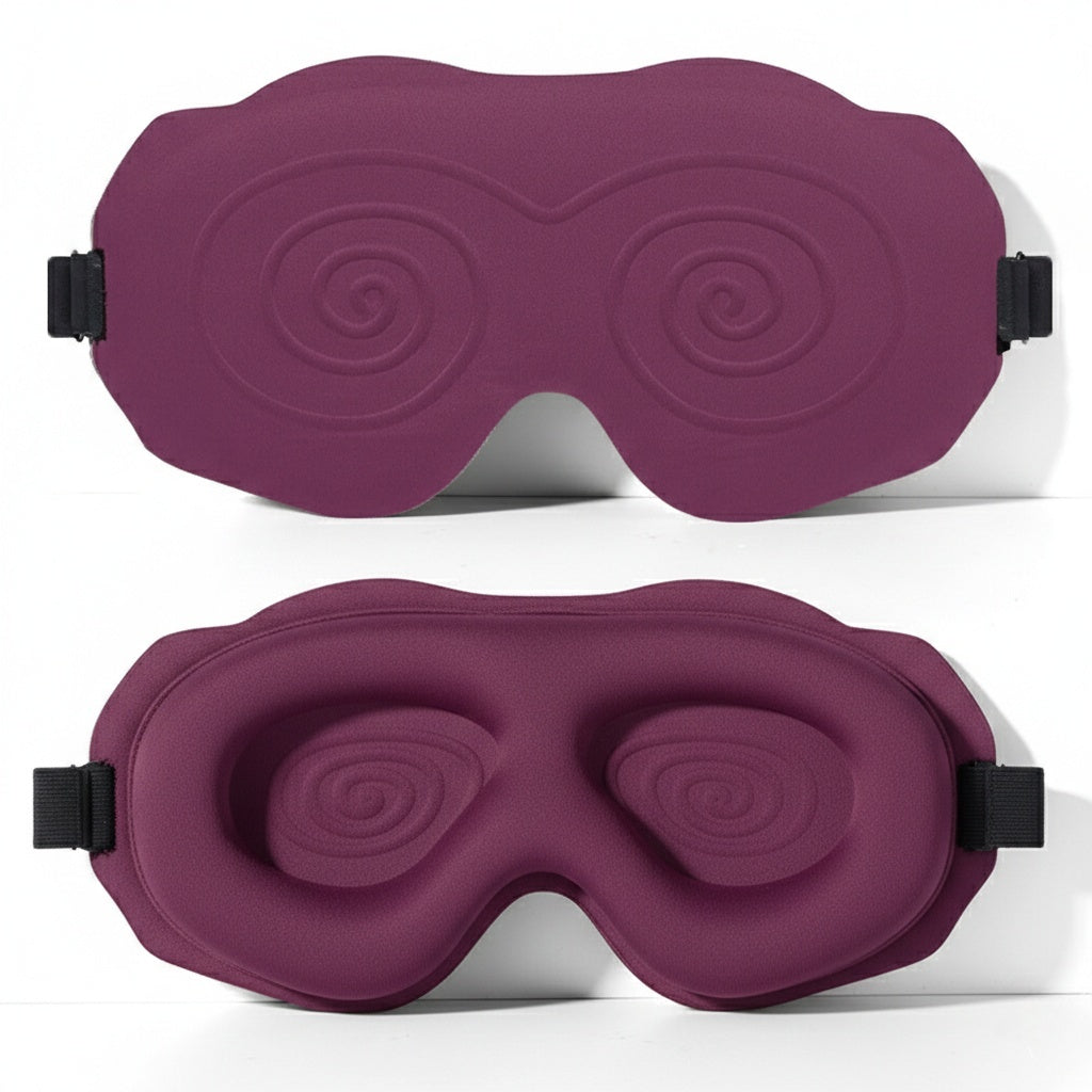 3D Stereo Blackout Eye Mask