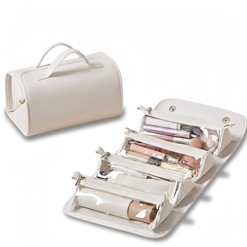 4-in-1 PU Cosmetic Bag
