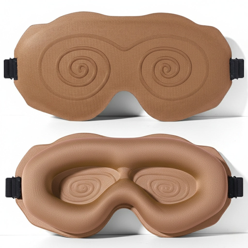 3D Stereo Blackout Eye Mask