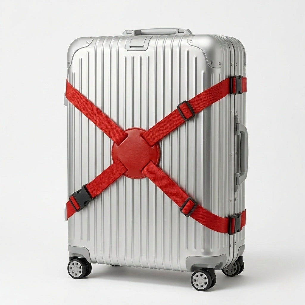 Figure-8 Elastic Luggage Strap