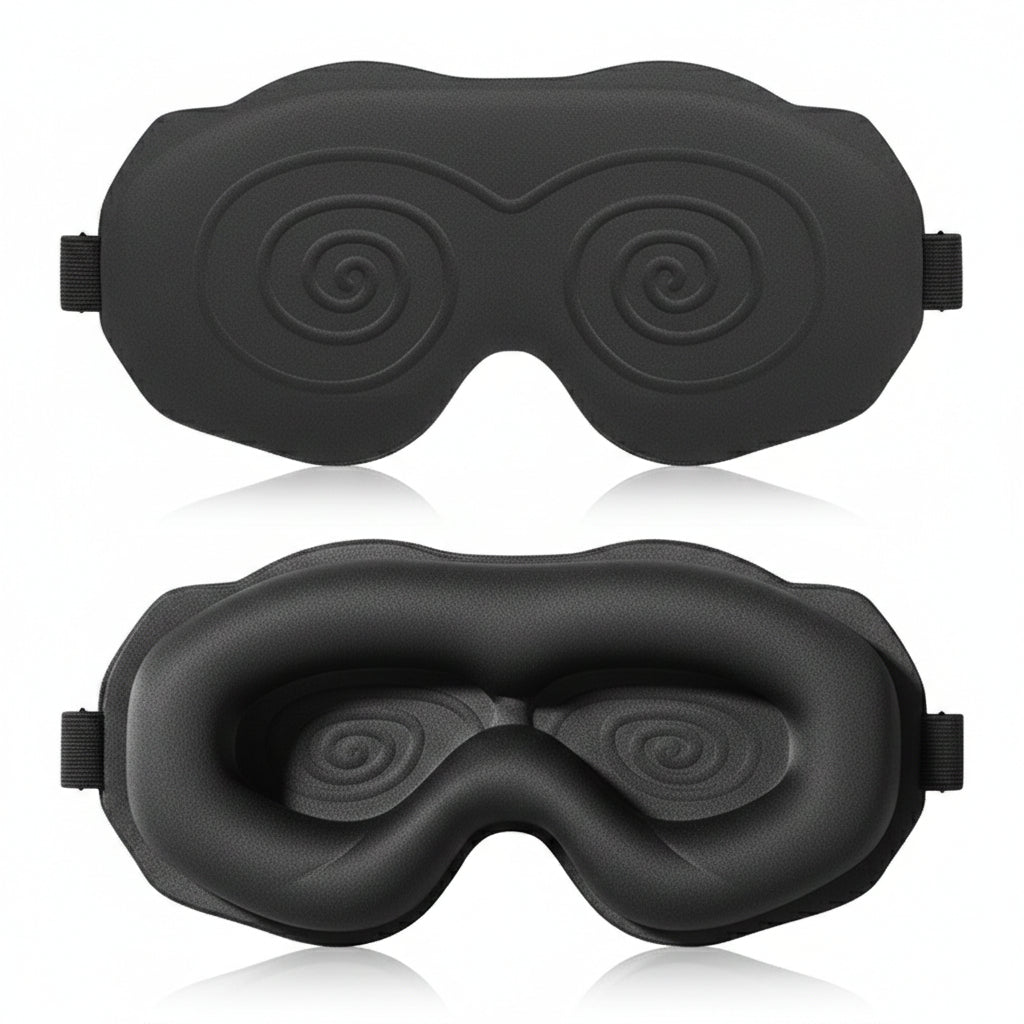 3D Stereo Blackout Eye Mask