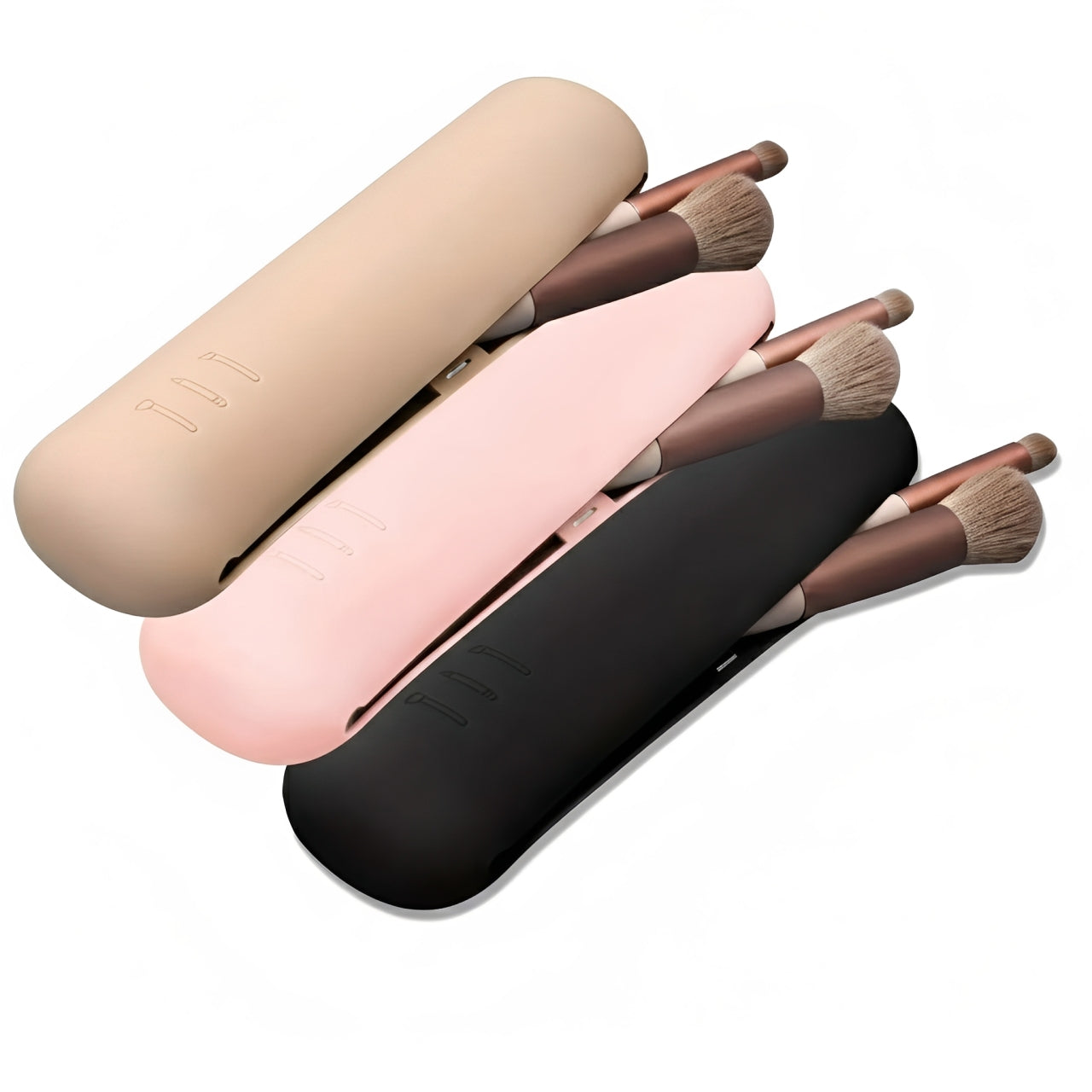 Silicone Magnetic Makeup Brush Holder