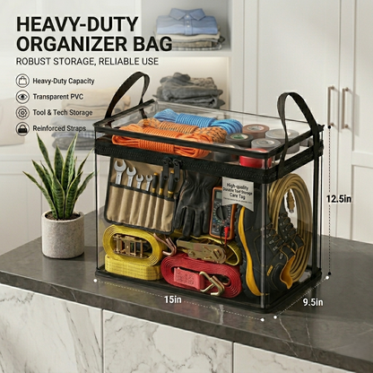📦Clear Heavy-Duty Storage Bag –Tidy Your Home in Minutes With This Clear Storage Bag