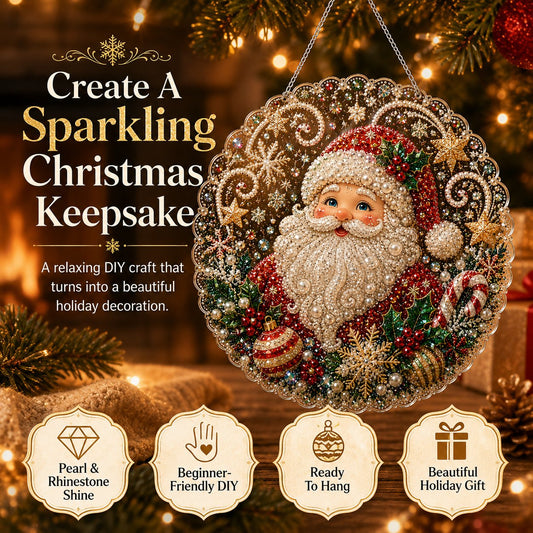 🎄Christmas DIY Diamond Painting Hanging Ornament Kit🎅💎