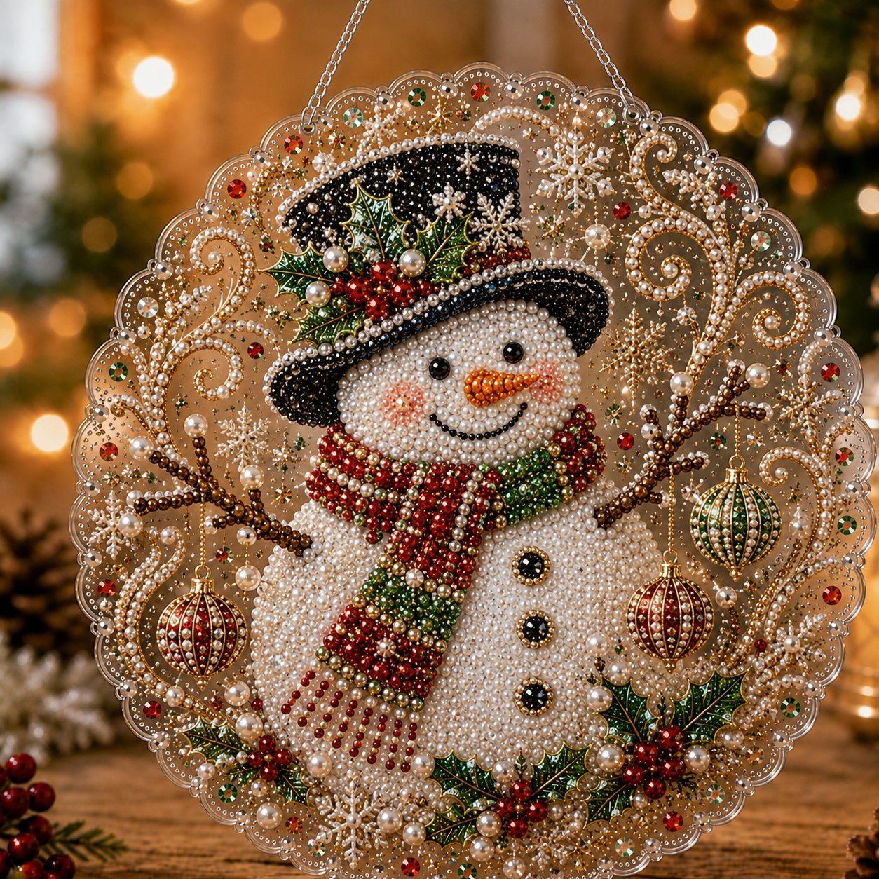 🎄Christmas DIY Diamond Painting Hanging Ornament Kit🎅💎