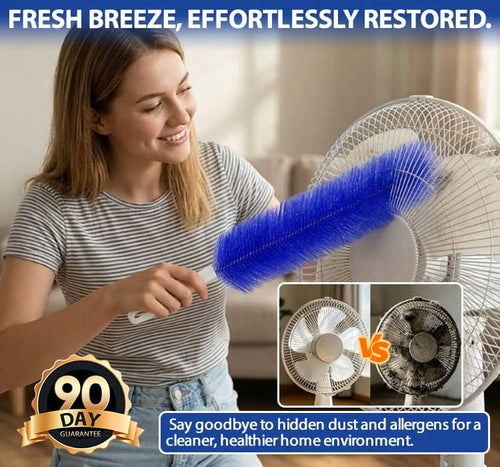🧹Fan Cleaning Brush – Deep Clean Dust Fast Without Disassembly
